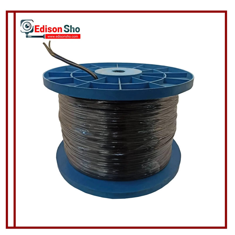 کابل کواکسیال RG-59 ترکیبی مغزی 0.8 شیلد 144(305 متری)برق 2.5