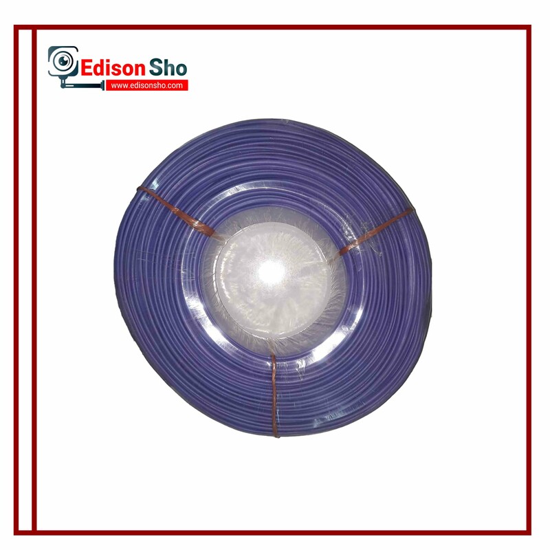 کابل کواکسیال RG-59 ترکیبی مغزی 0.7 شیلد 80 (100متری)برق 1