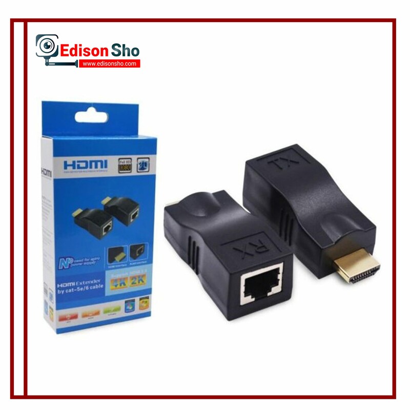 اکستندر HDMI مبدل 30متری افزایش طول تحت شبکه