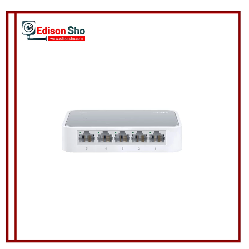 سوییچ شبکه ال کاتو 2 پورت 10/100 poeمدل EL-1SBLO82BP-120W