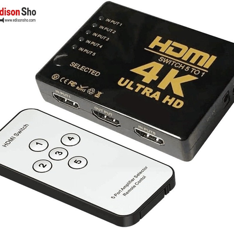 سوییچر HDMI 4K (4 به 1)