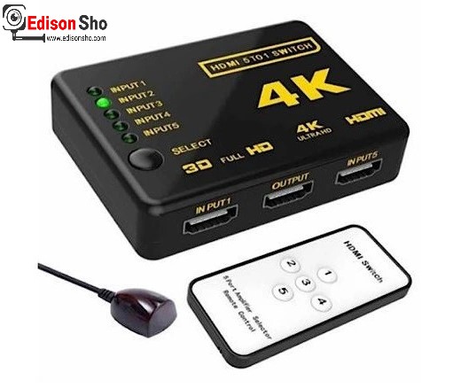 سوییچر HDMI 4K (5 به 1)