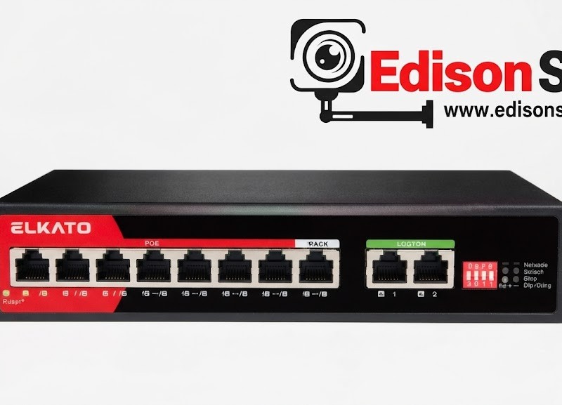 سوییچ شبکه ال کاتو 8 پورت 10/100 مدل EL-1SB0820GP-120W(V2)