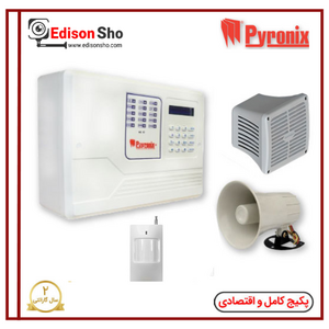 پکیج دزدگیر پایرونیکس سیمکارتی با 1 چشمی بیسیم Payronix P70