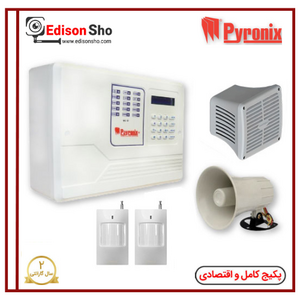 پکیج دزدگیر پایرونیکس سیمکارتی با 2 چشمی بیسیم Payronix P70