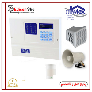 پکیج دزدگیر اماکن با 1 چشمی نیولکس مدل NEWLEX NX3