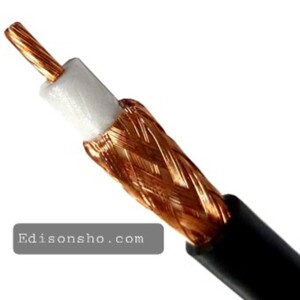 کابل کواکسیال RG-58  مغز مس (500 متری)