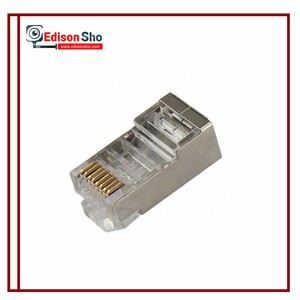 سوکت شبکه فلزی cat 6 sftp (تکی)