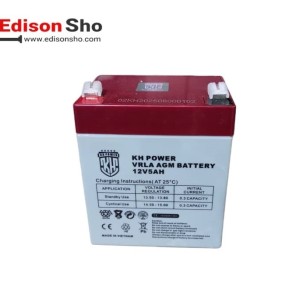 باتری ۱۲ ولت ۵ آمپر KH