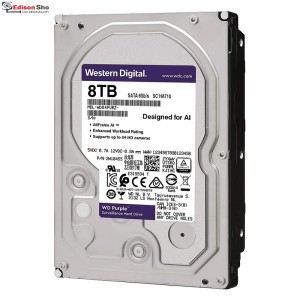 هارد دیسک 8 ترابایت شرکتی اینترنال وسترن دیجیتال بنفش Purple