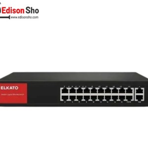 سوییچ شبکه ال کاتو 16 پورت 10/100/1000 مدل EL-1SG1620GN