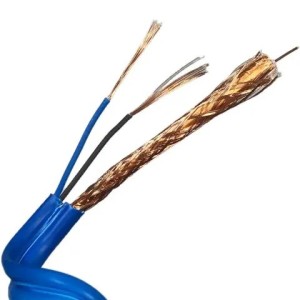 کابل کواکسیال RG-59 ترکیبی مس وار شیلد 80 برق 0.5 (305 متری)