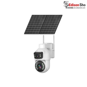 دوربین سولار سیمکارتی دو لنز دو پنل موتورایز 18X ZOOM