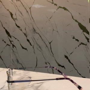 فریم طبی ARIAN مدل SquareLight رنگ Silver/Purple Marble