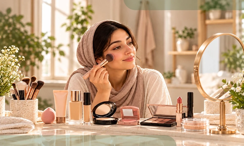 مراحل آرایش صورت برای مبتدی‌ها: از کرم پودر تا فیکساتور