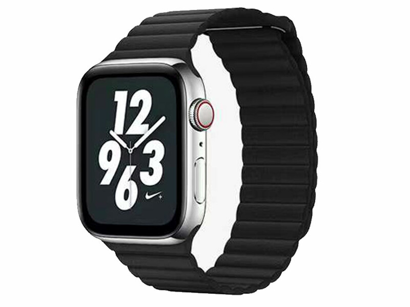 بند اپل واچ 42/44 میلیمتری سری 1/2/3/4/5 کوتتسی Cottetci W7 leather back loop band WH5206-BK