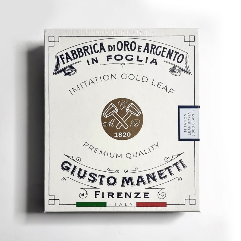 بسته 5 هزار تایی پریمیوم ورق طلا برند مانتی ایتالیا