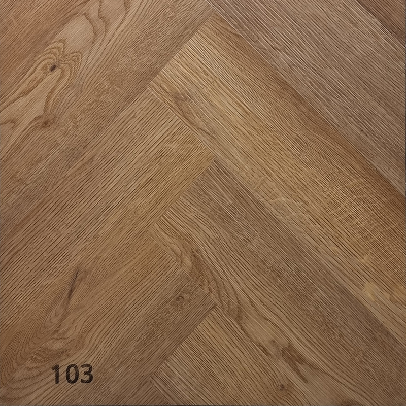 پارکت ضد آب SPC برند Neoparket مدل Chanel 103 جناغی - بسته 1.47 متری