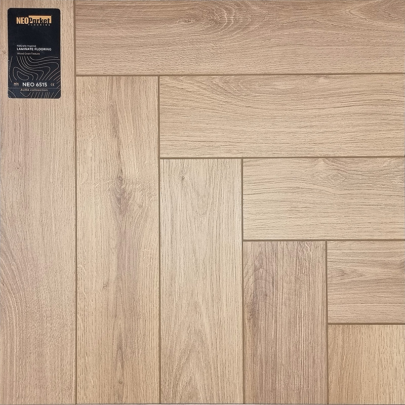 پارکت لمینت NeoParket مدل Neo6515 جناغی - بسته 1.03 متری