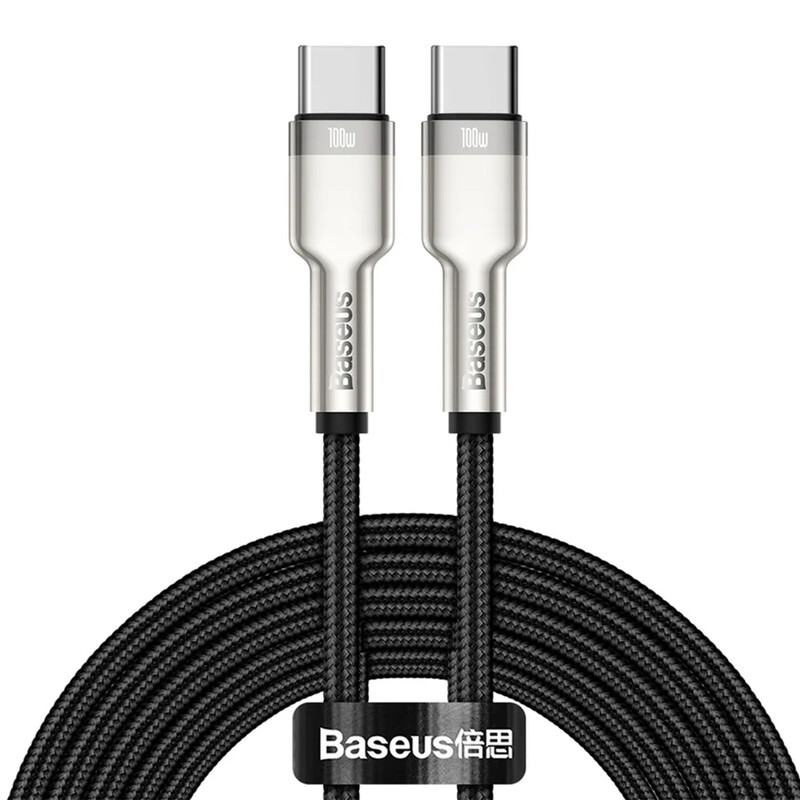 کابل تایپ سی باسئوس Baseus مدل CATJK-D01 توان 100 وات 2 متری