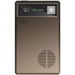 پاوربانک مگ‌سیف وایرلس 15 وات 10000 یو‌اس‌بی و تایپ‌سی 20 وات با طراحی رترو راک PBW117-B