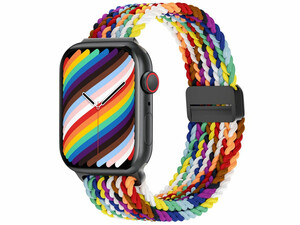 خرید بند مگنتی بافته شده اپل واچ 38، 40 و 41 میلی‌متری ویوو WIWU 38/40/41 Braided magnetic watch band Wi-WB004