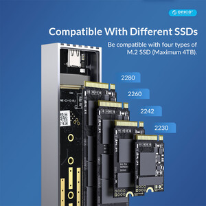 باکس هارد اس اس دی M.2 NVMe اوریکو