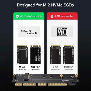 کارت تبدیل PCIe 4.0 به M.2 NVMe یوگرین