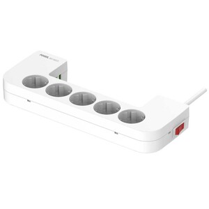 چندراهی برق 5 سوکت و 3 یو اس بی و شارژر بی سیم الدنیو LDNIO Smart Power Socket Storage Box SN5311