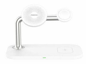 شارژر بی سیم رومیزی 15 وات رسی Recci 3 in 1 Magnetic Wireless Charger RCW-20
