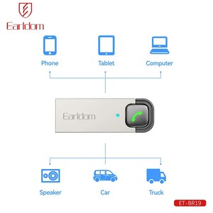 دستگاه‌های سازگار با گیرنده صوتی بلوتوثی EARLDOM ET-BR19