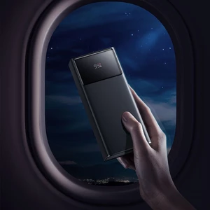 پاوربانک سوپر فست شارژ تایپ سی و یو اس بی دیجیتالی بیسوس