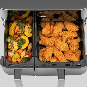 قیمت هواپز و سرخ کن 10 لیتری شیائومی با دو ناحیه مجزا