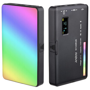 نور ثابت روی دوربین سان پک W140 rgb