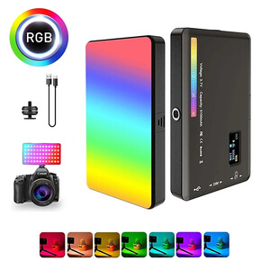 فلات نور چند رنگ دوربین