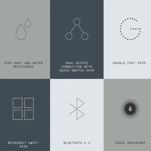 خرید هندزفری گردنی بلوتوثی سفید