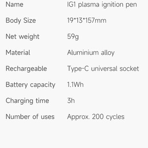 فندک پلاسما شارژی دوکا آتومان شیائومی