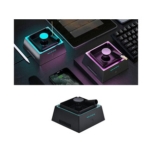بهترین زیرسیگاری تصفیه هوا بدون دود با نور LED چند منظوره Smokeless 2 in 1 Air Purifier Ashtray Air Purifier Ashtrays with LED Light