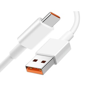 کابل شارژ سریع تایپ سی شیائومی Xiaomi 6A Type-C Fast Charge Cable 1m