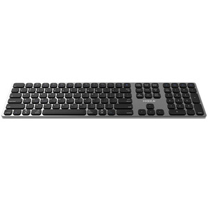 کیبورد بی سیم هیسکا Hiska مدل HX-KE245‎ با اتصال بلوتوث و دانگل