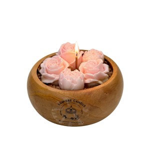شمع معطر تزیینی برند Lumiere مدل Spring flower