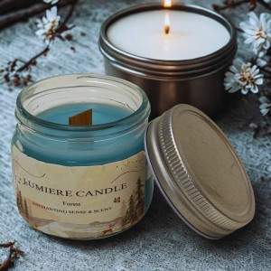 شمع معطر دکوراتیو دست‌ساز برند Lumiere مدلForest