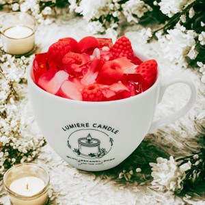 شمع معطر دکوراتیو دست‌ساز برند Lumiere مدل Ice Berry