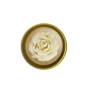 شمع معطر دکوراتیو دست‌ساز برند Lumiere مدل Gold Flower