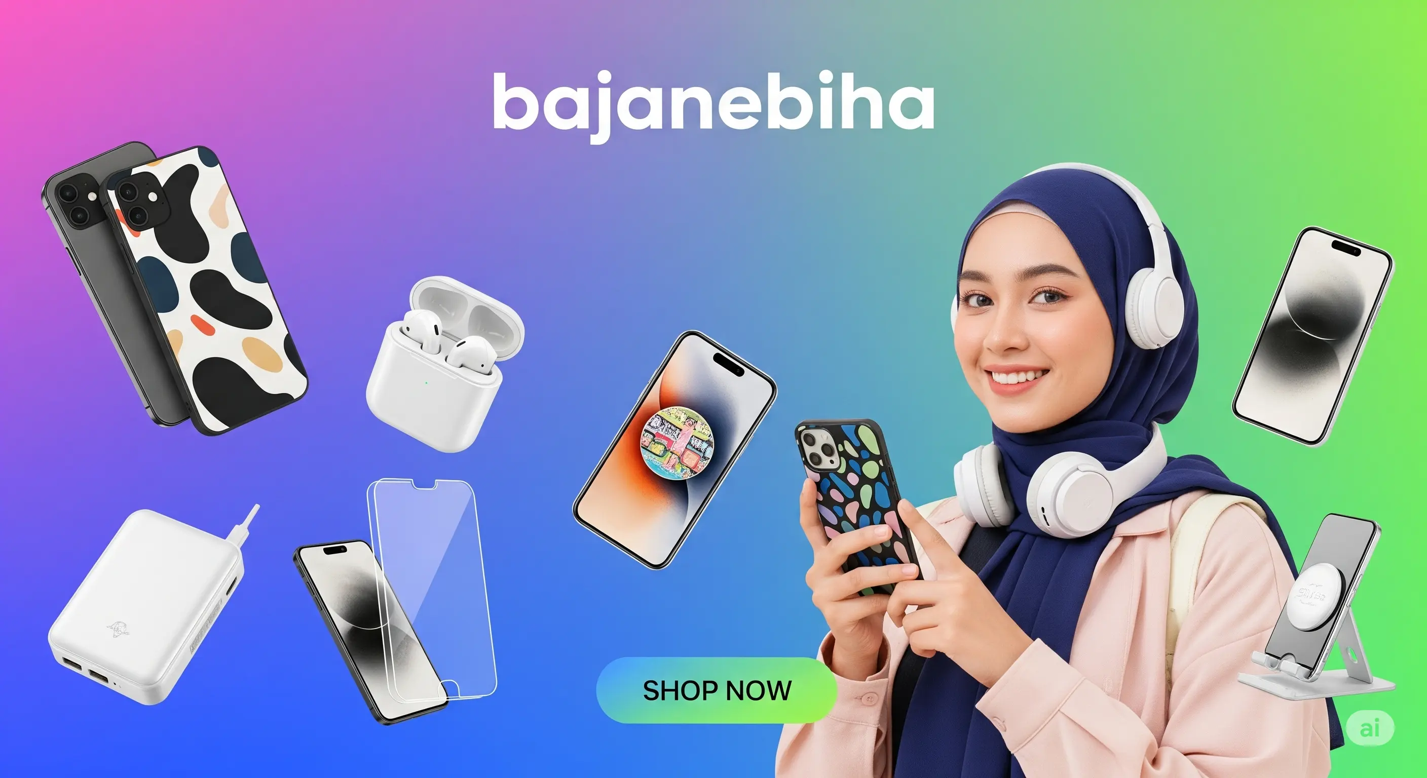 فروشگاه اینترنتی لوازم جانبی باجانبیها