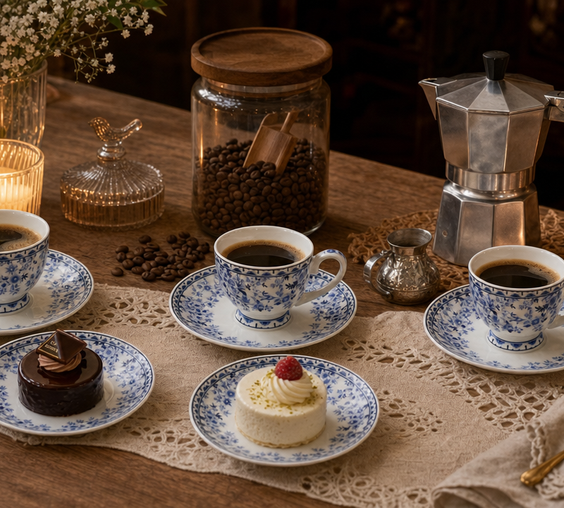 فنجای قهوه  چینی ، خاک کائولین