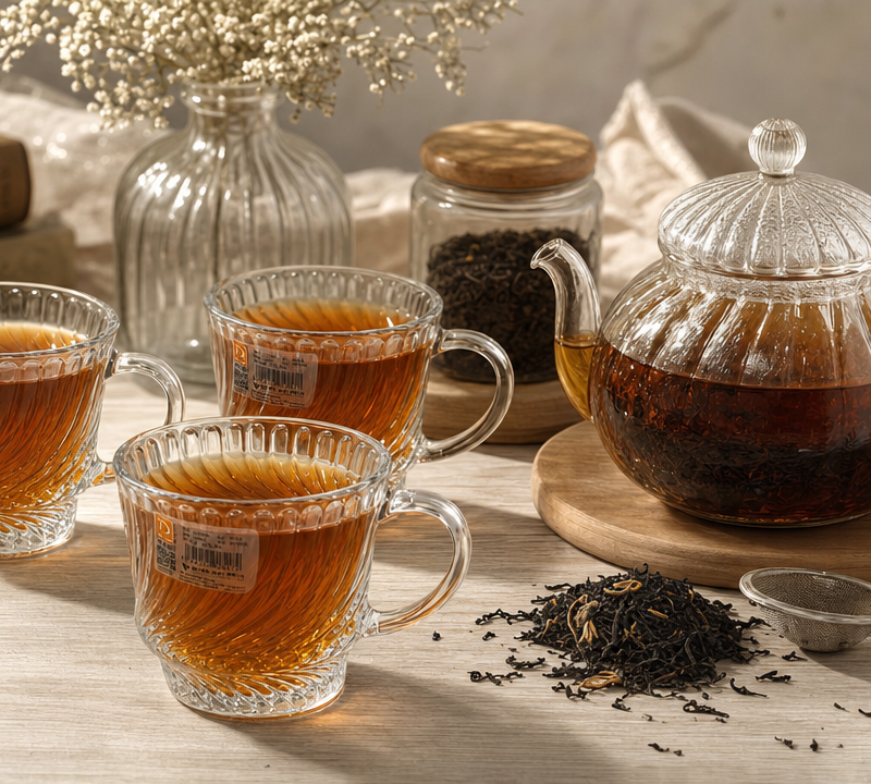 فنجان چای بلور  دلی ، برند DELI