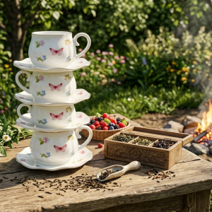 فنجای چای چینی ، خاک کائولین