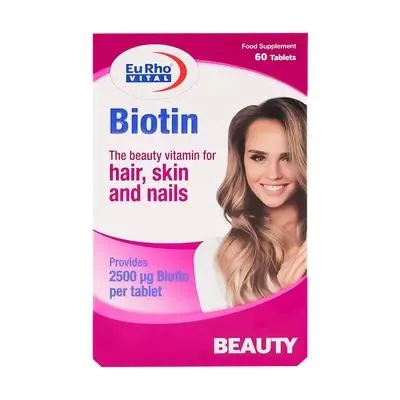 قرص بیوتین یوروویتال بسته 60 عددی