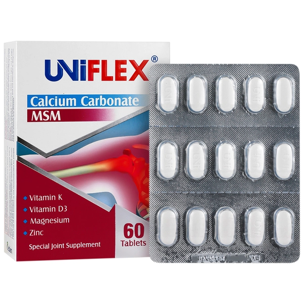 قرص یونی فلکس MSM لیبرتی بسته ۶۰ عددی